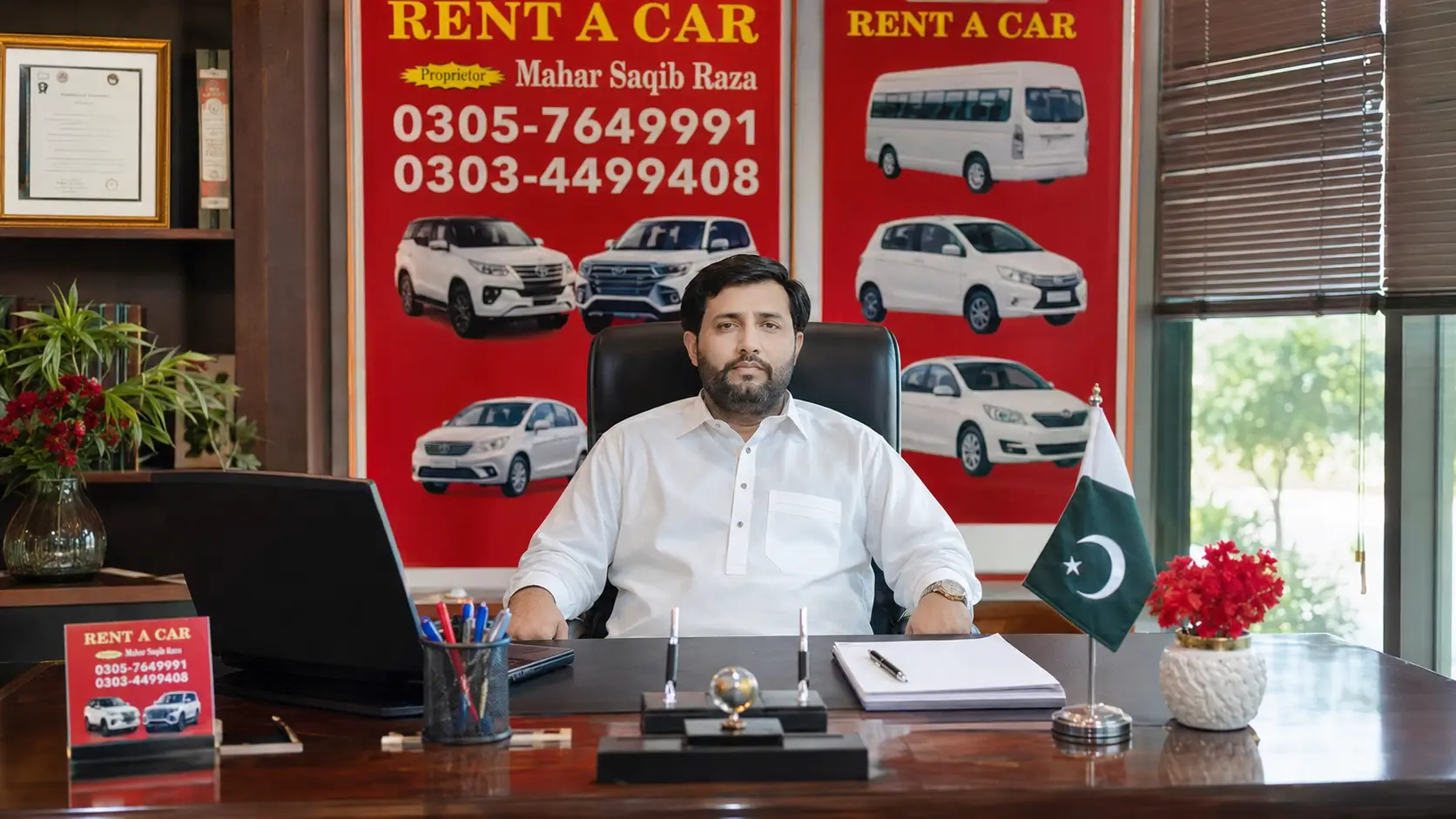 Contact us to book a car