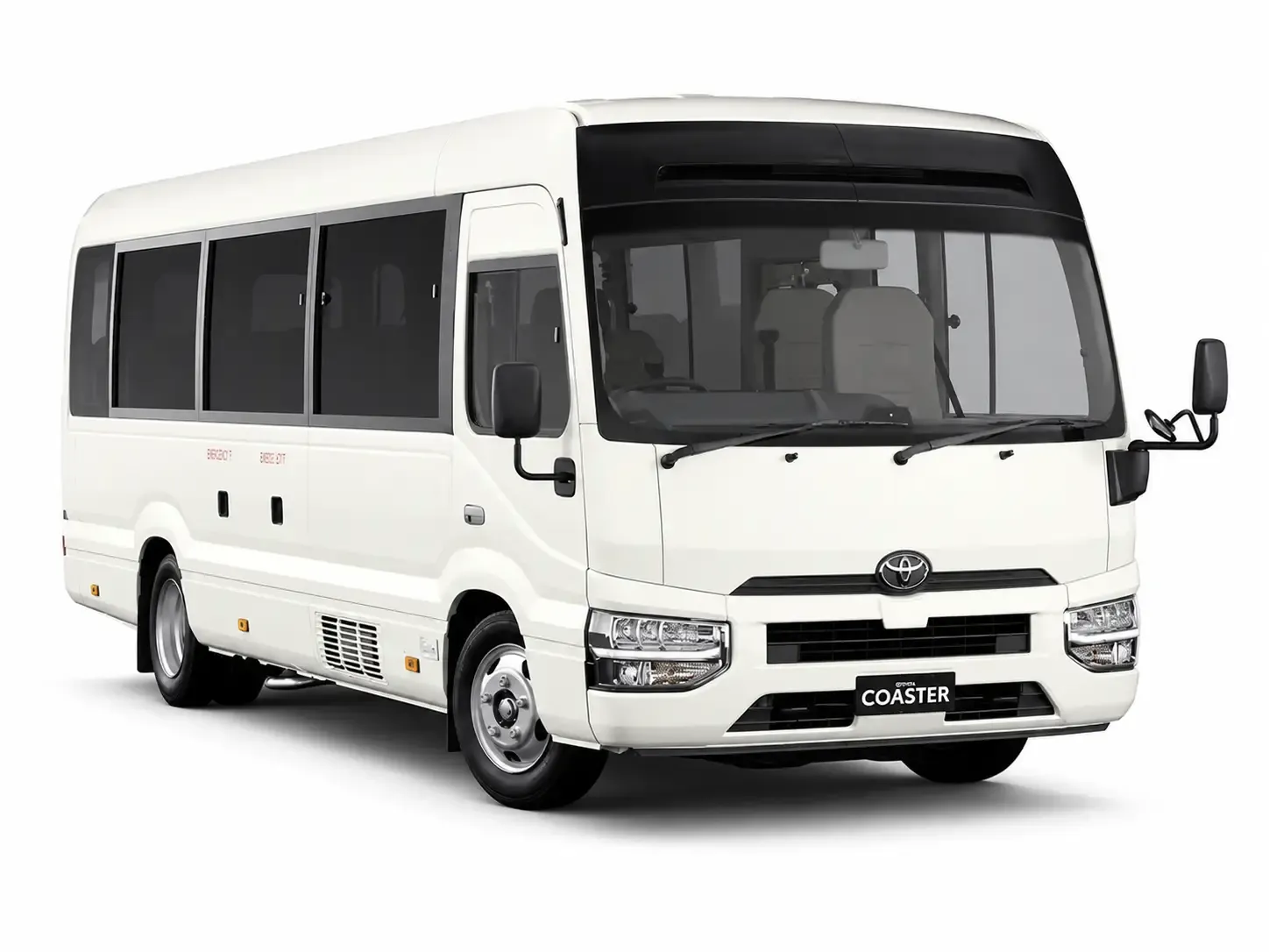 Toyota Coaster 5c available for rent in Lahore